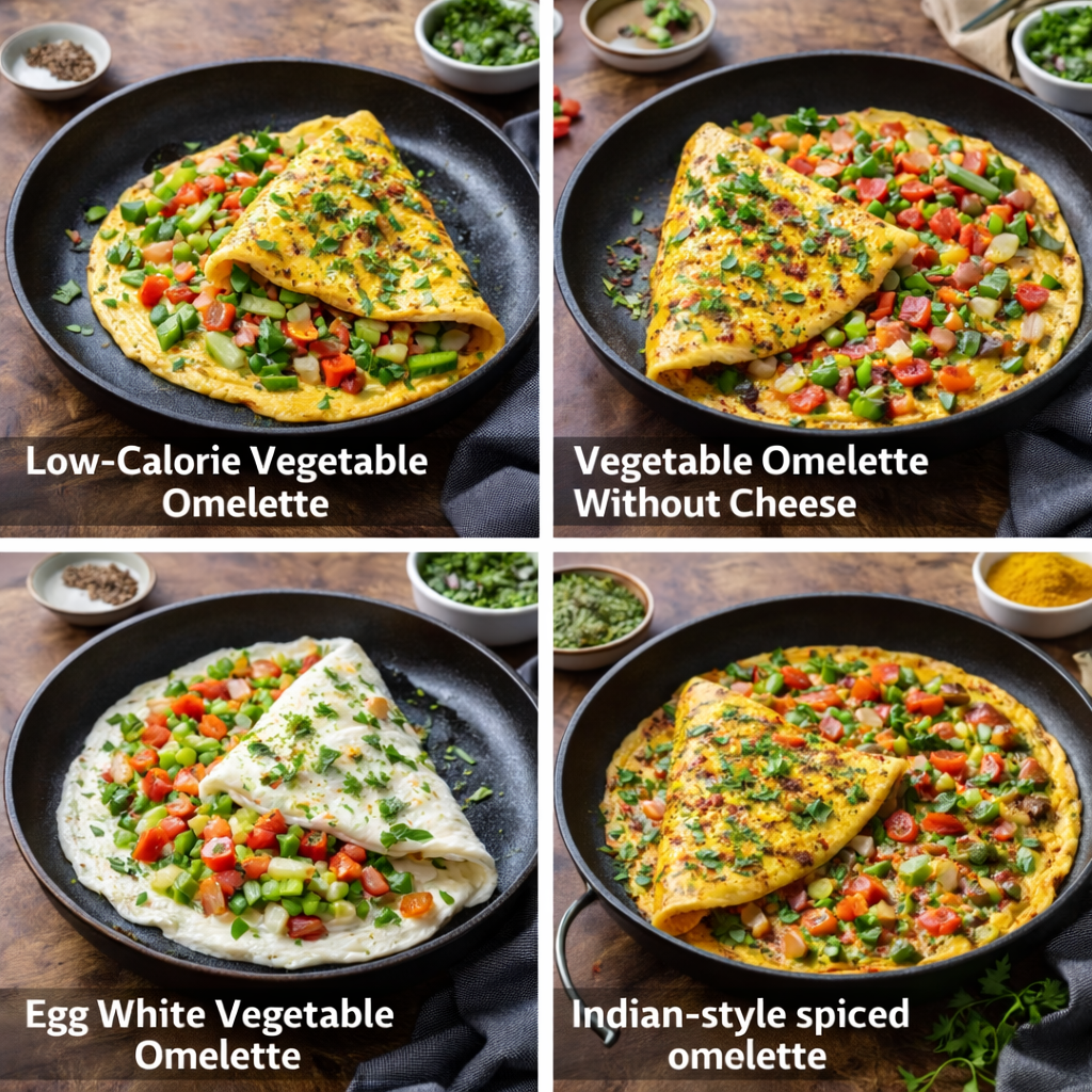 Vegetable Omelette