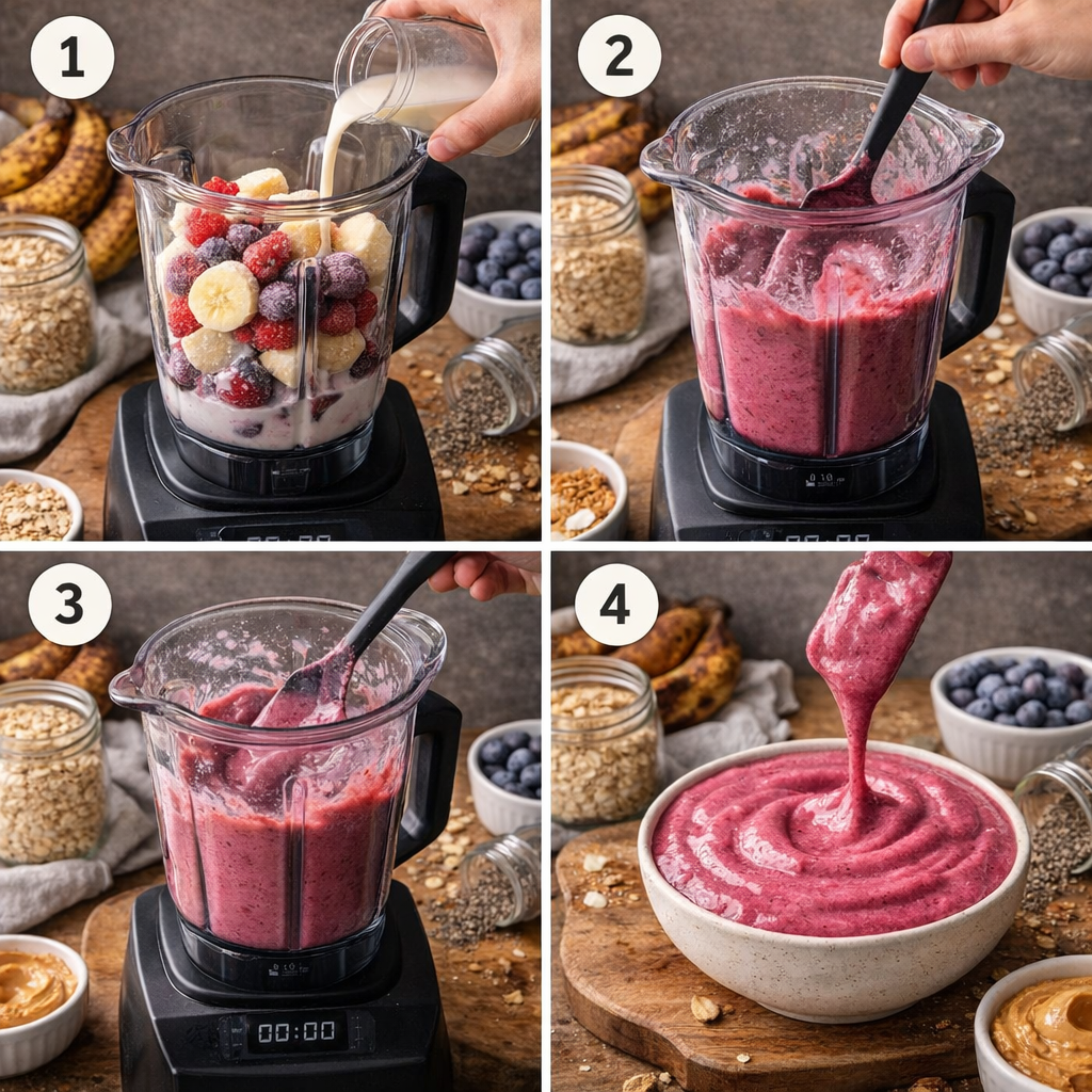 how to make smoothie bowl