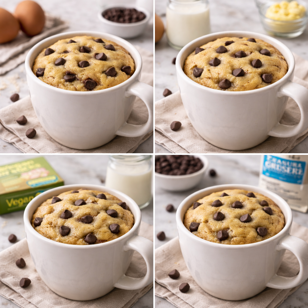 chocolate chip mug cake
