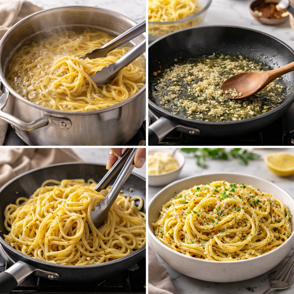 garlic butter noodles