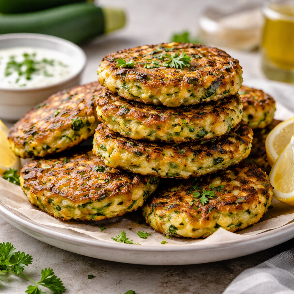 recipe for zucchini fritters