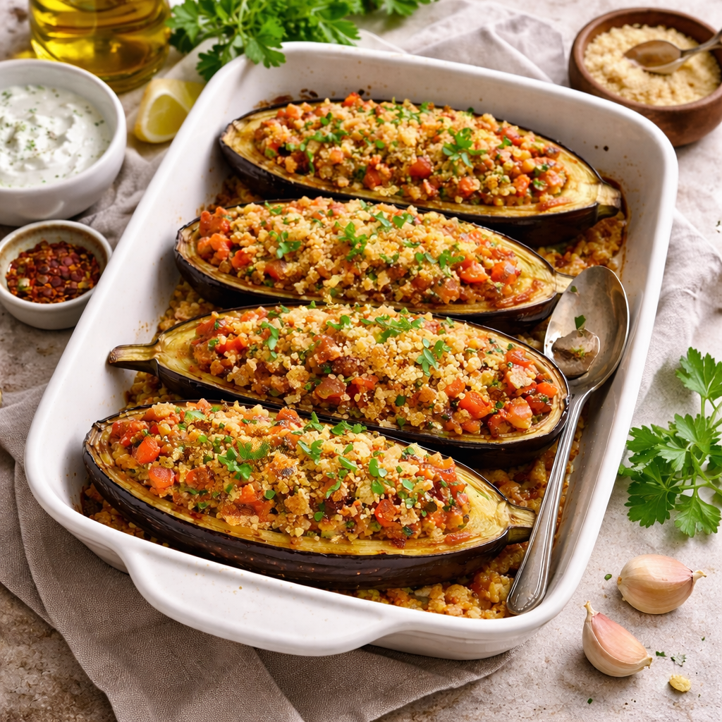 Stuffed Eggplant