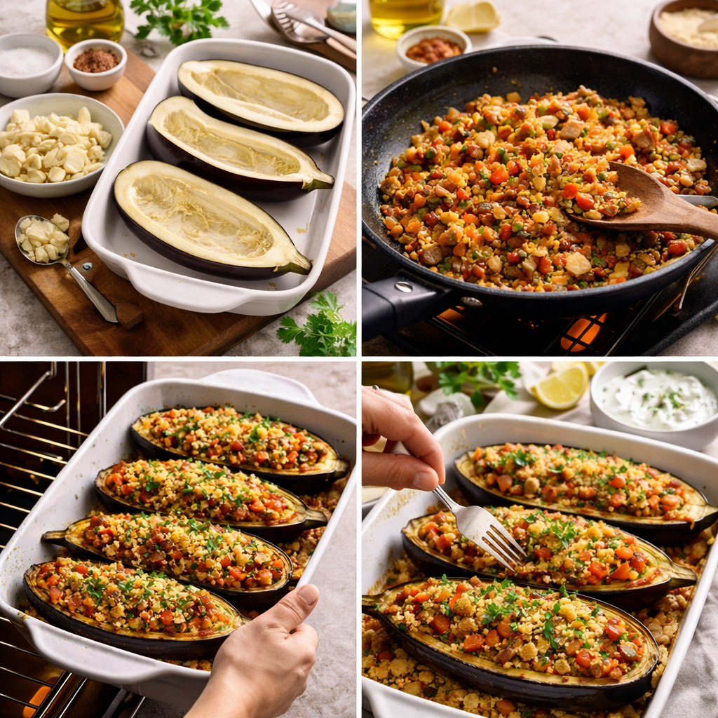 Stuffed Eggplant