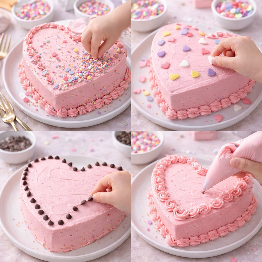 heart cake