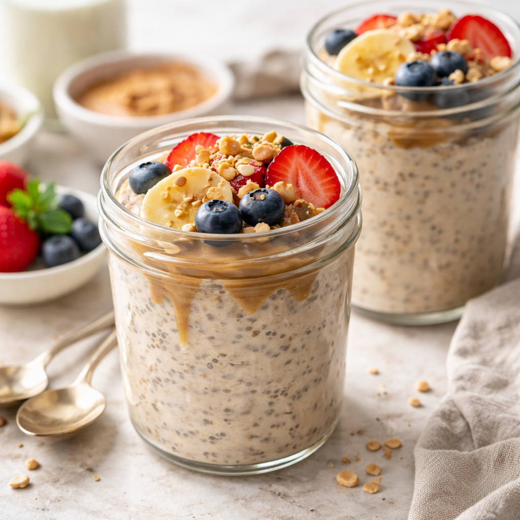 protein overnight oats