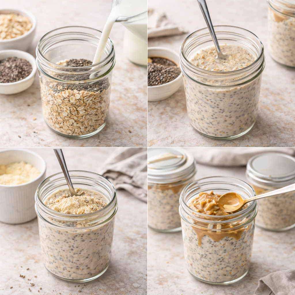 protein overnight oats