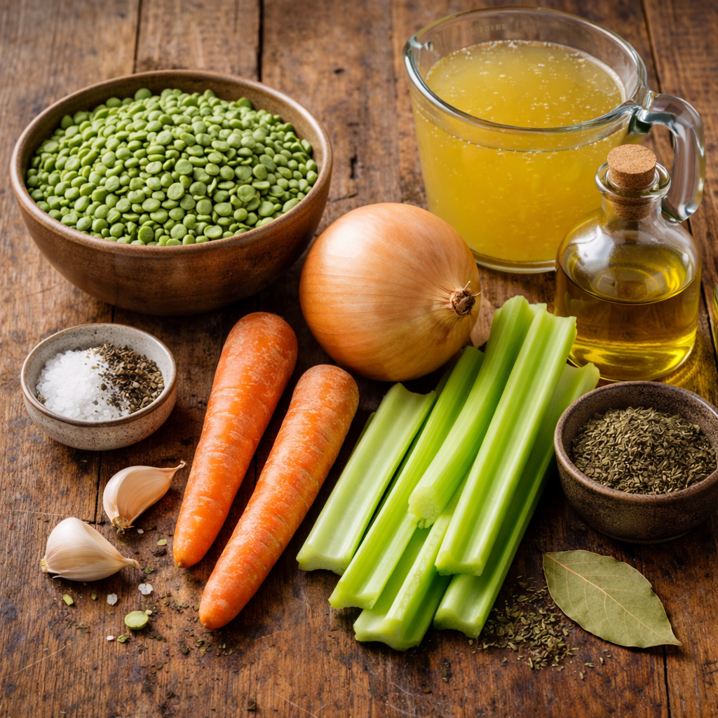 split pea soup vegetarian