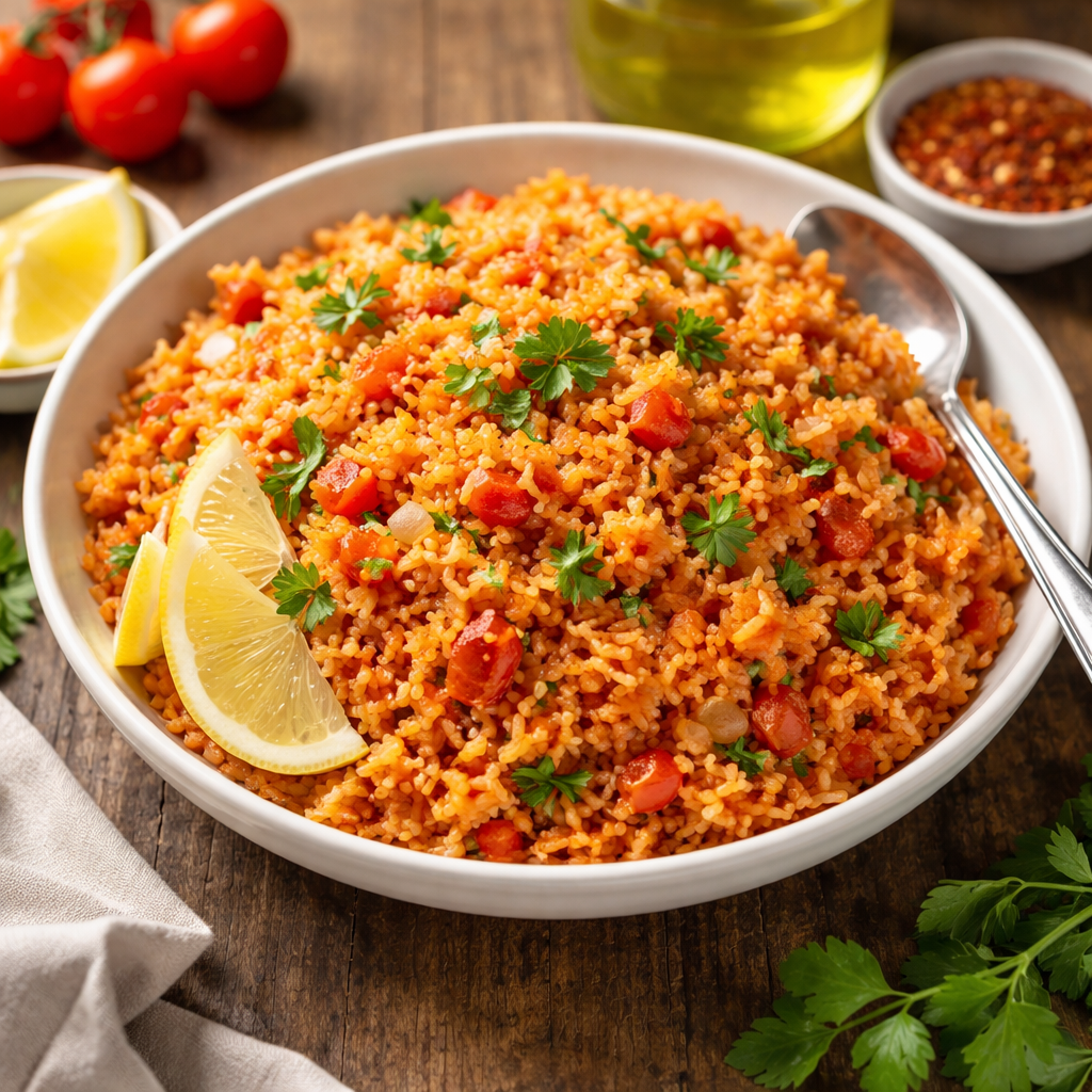 tomato rice recipe