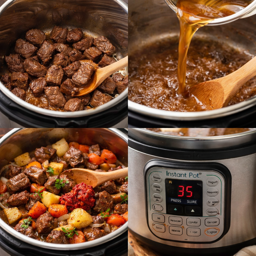 Instant Pot beef stew meat recipe