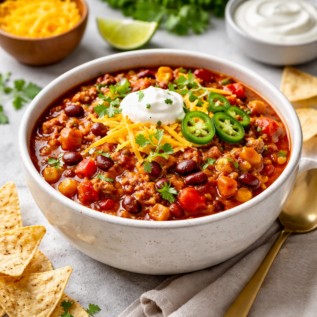 instant pot turkey chili