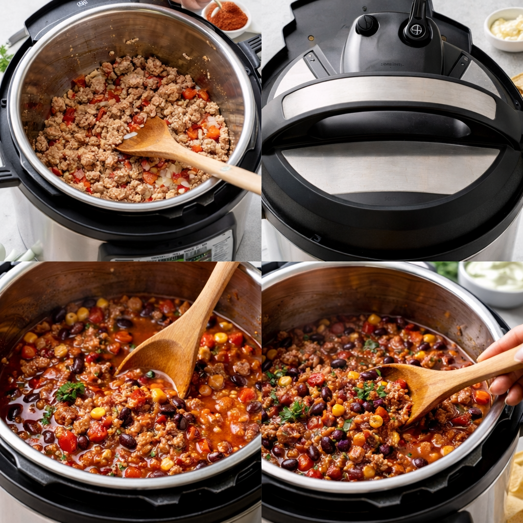 instant pot turkey chili