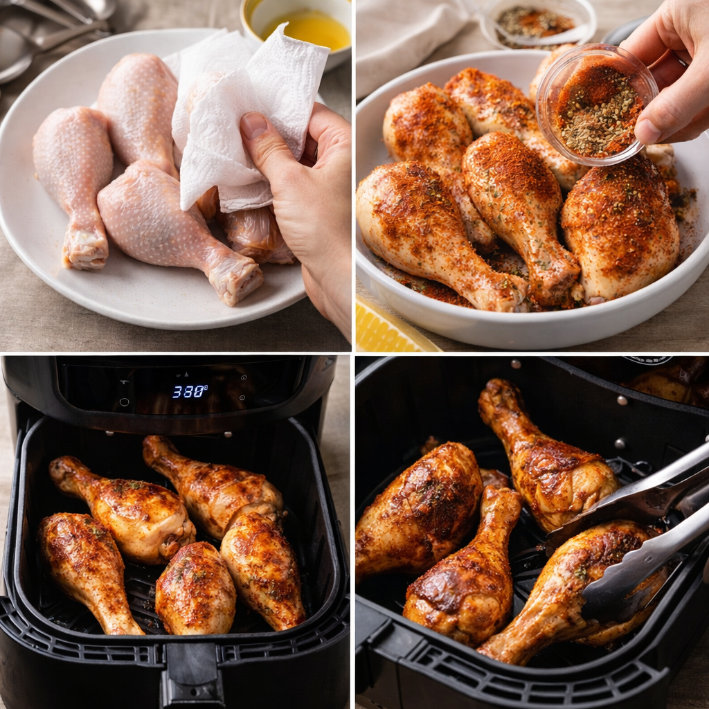 chicken legs in air fryer