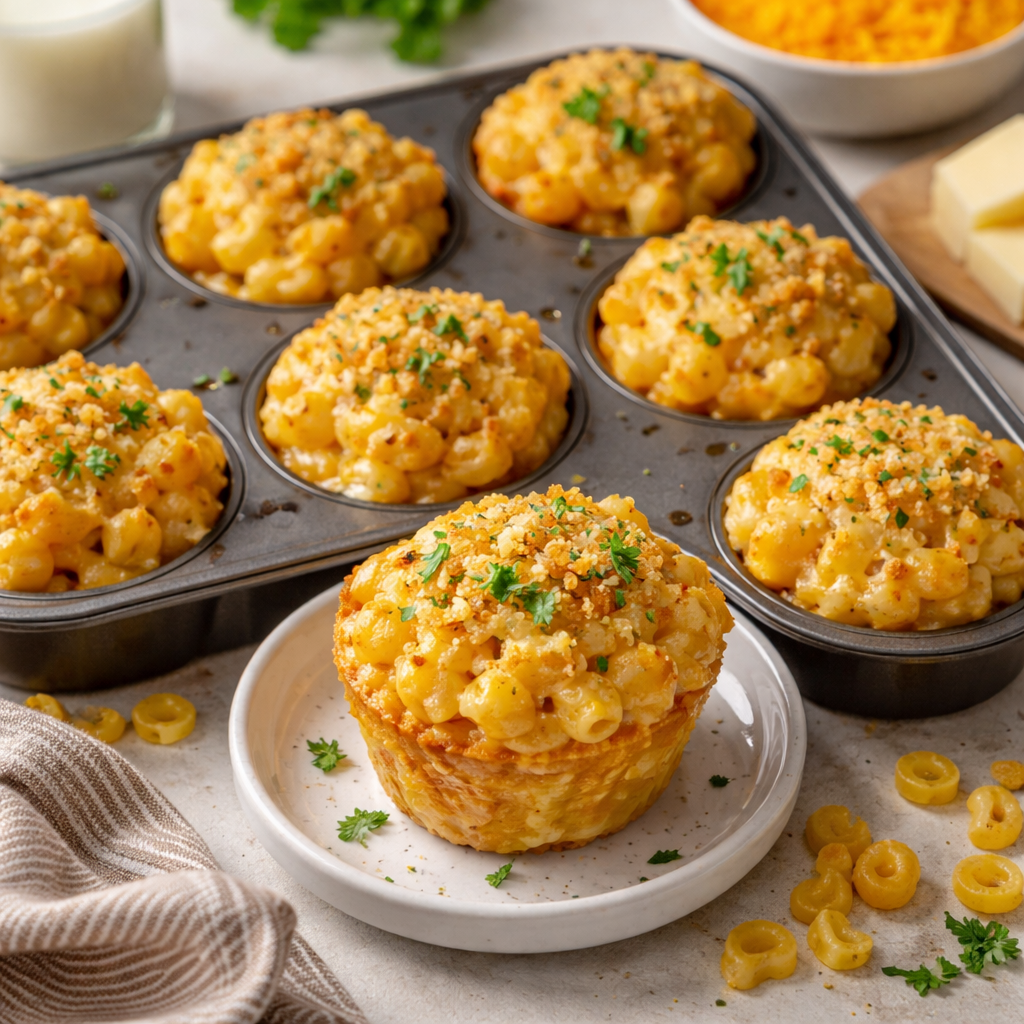 Mac and Cheese Cups
