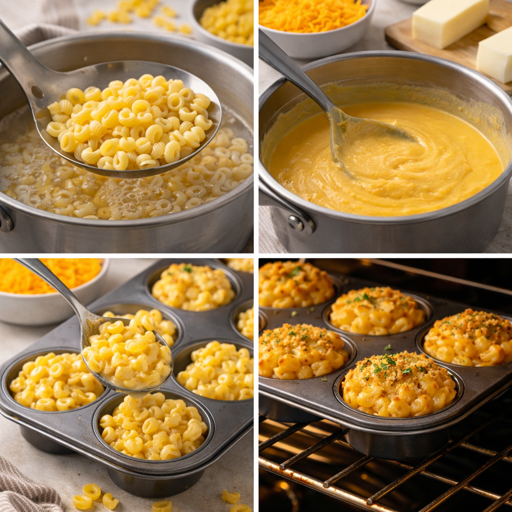 Mac and Cheese Cups