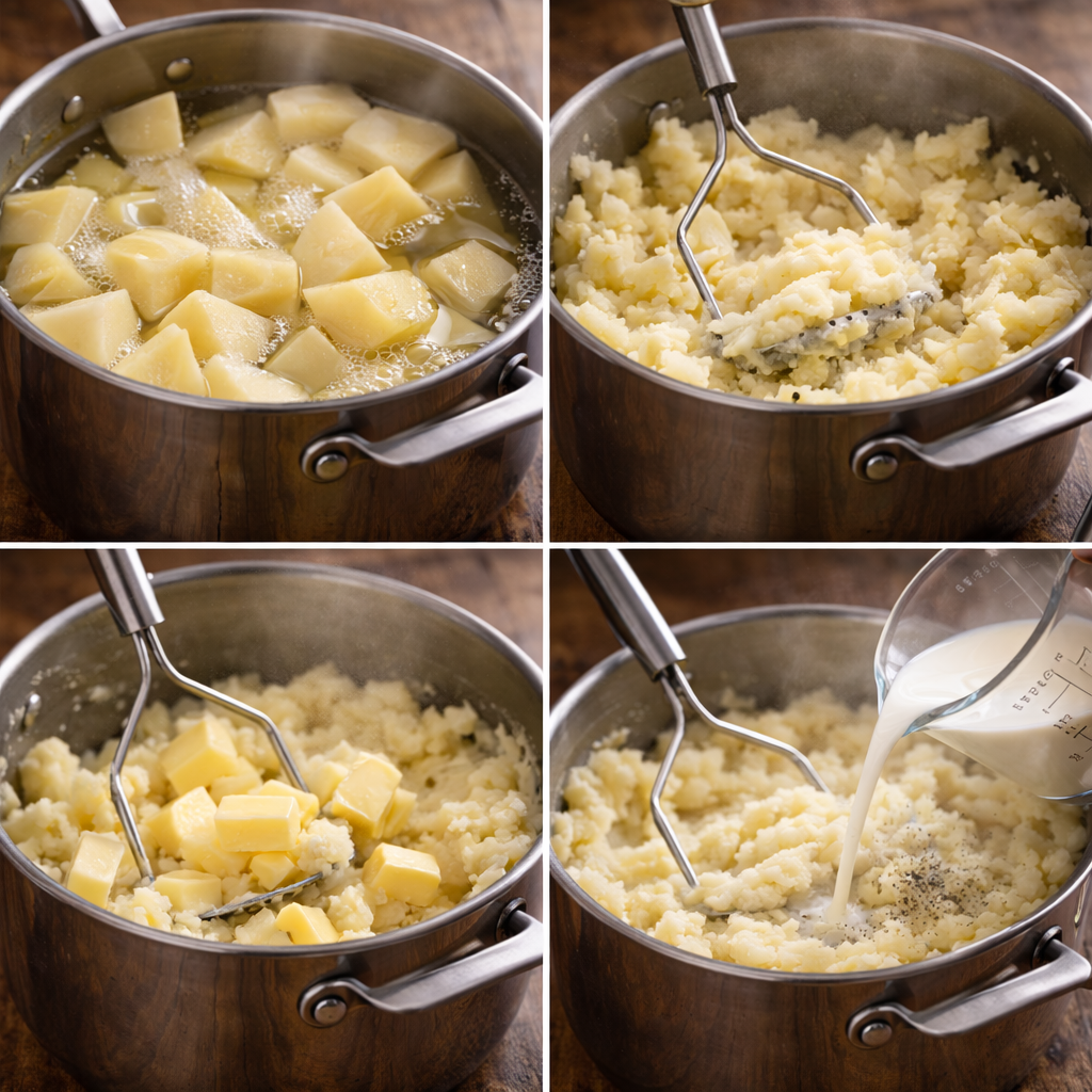 creamy mashed potatoes recipe