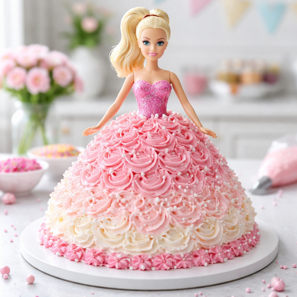 Barbie cake