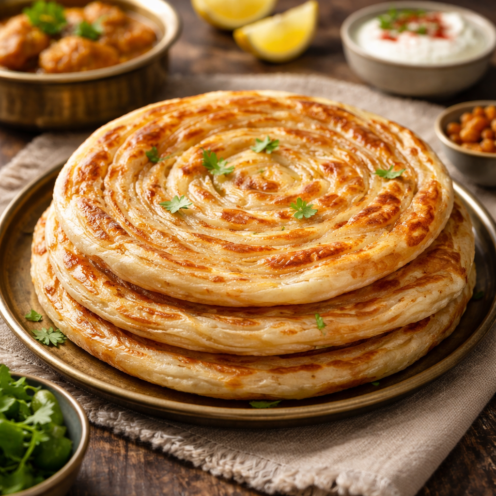 How to Make Lacha Paratha Extra Crispy