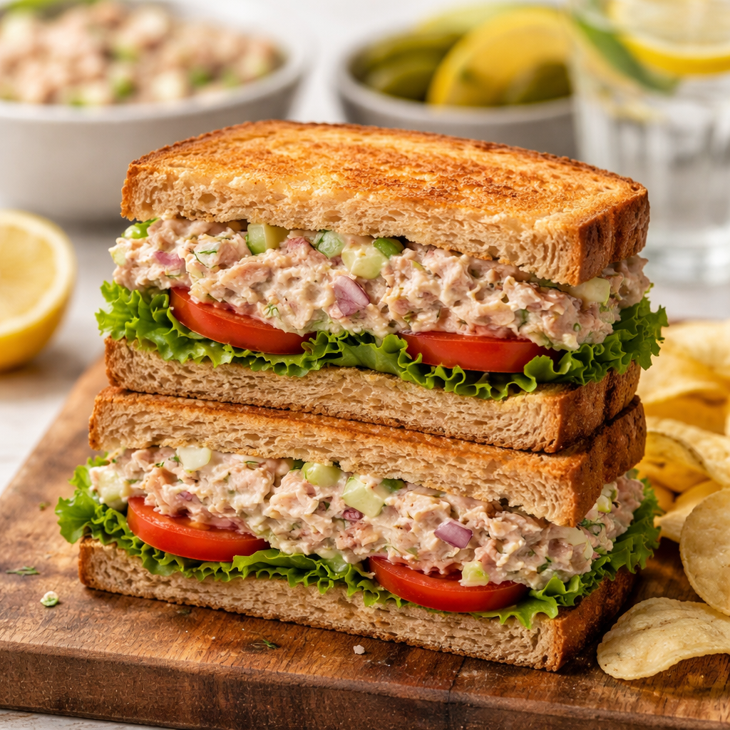 Tuna Salad Sandwich Recipe in 30 Minutes