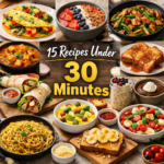 15 recipes under 30 minutes