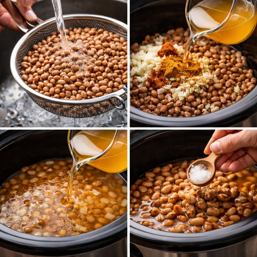 slow cooker pinto beans