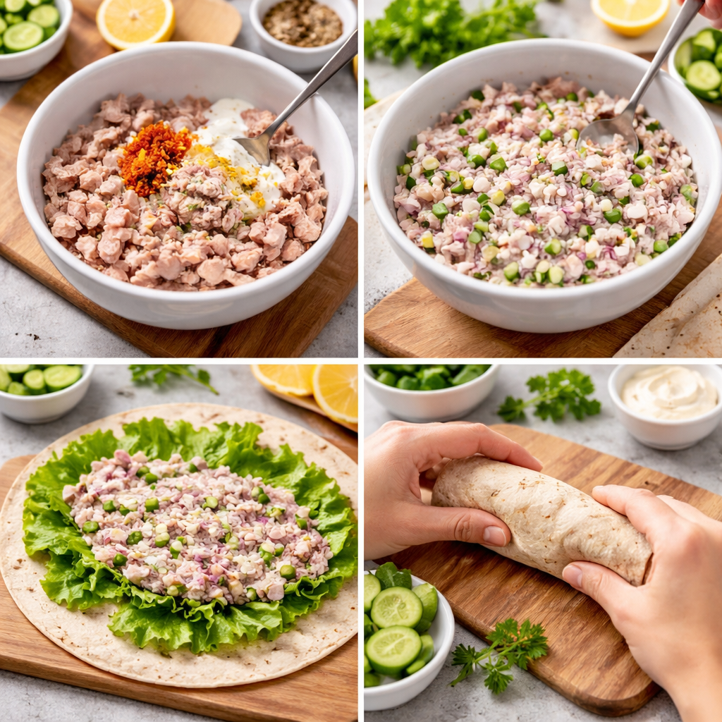 tuna wrap recipe