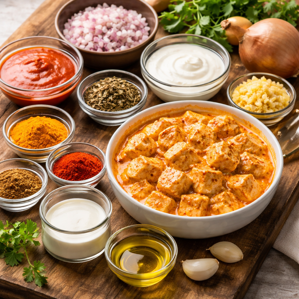 paneer tikka masala recipe