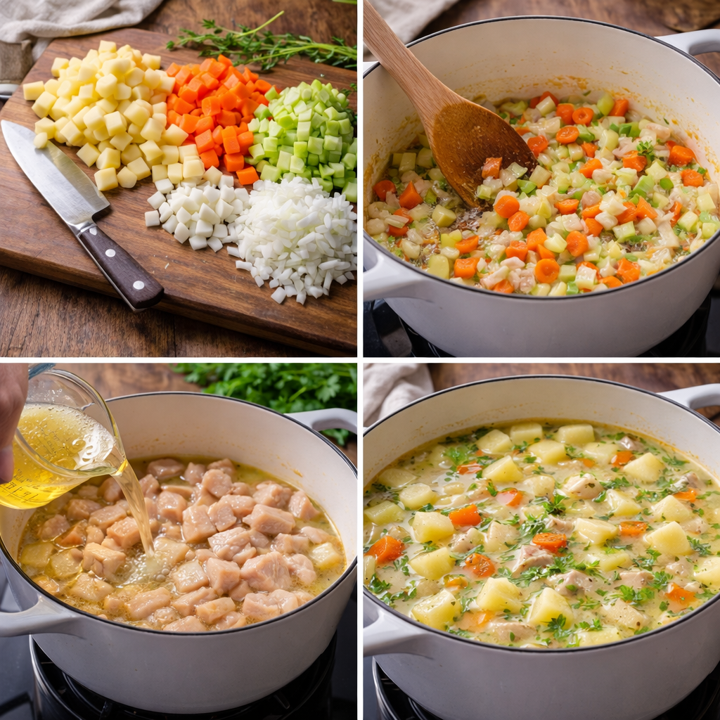 chicken potato soup