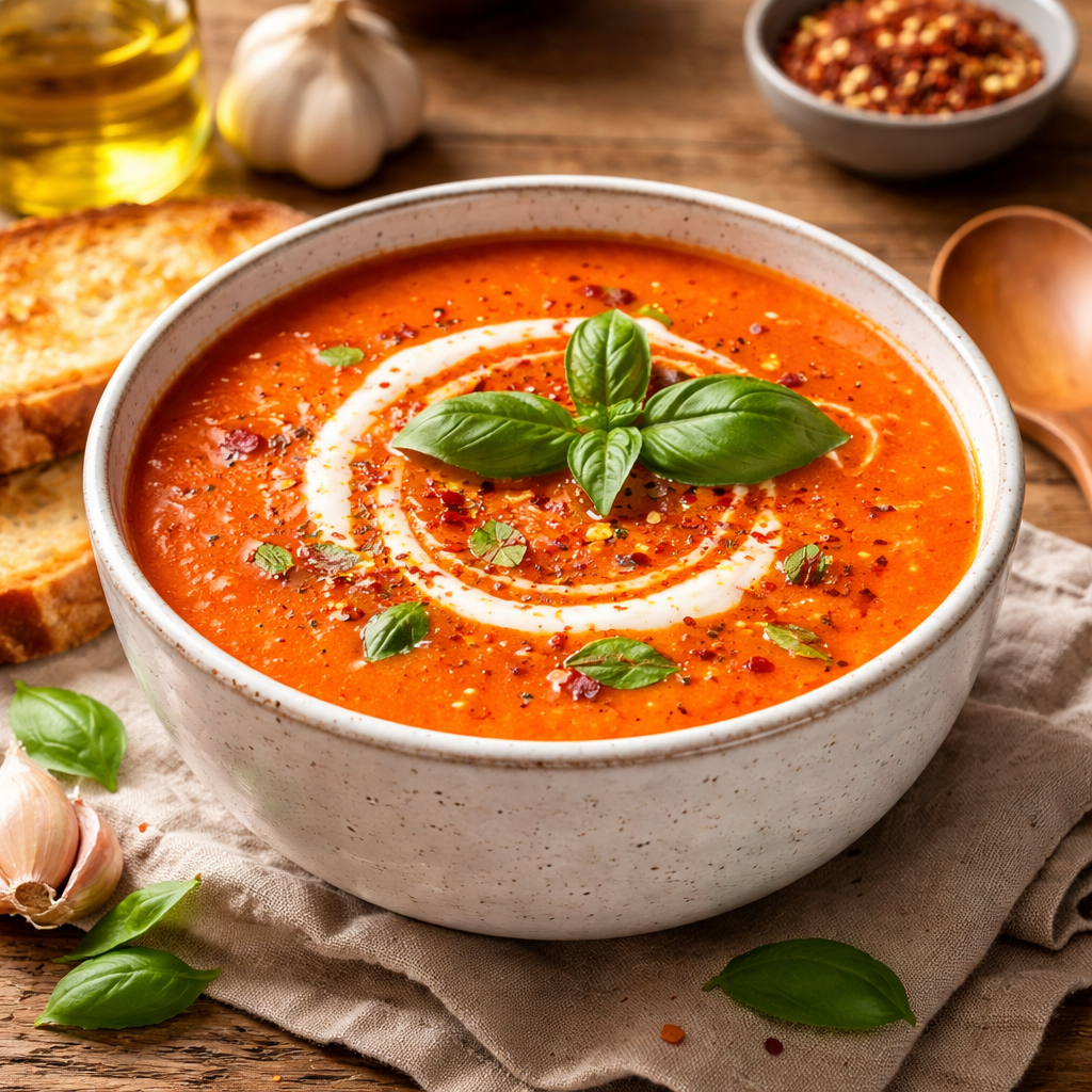 roasted red pepper soup