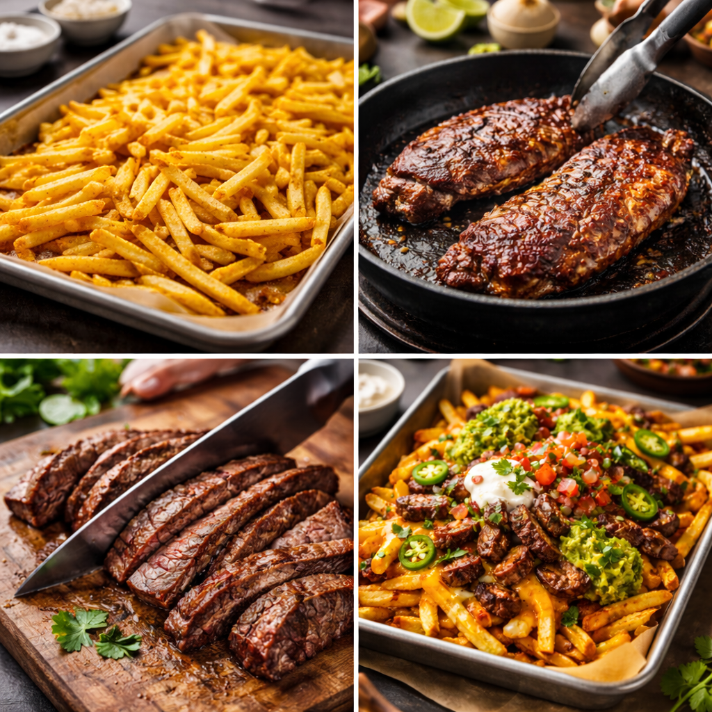 carne asada fries recipe