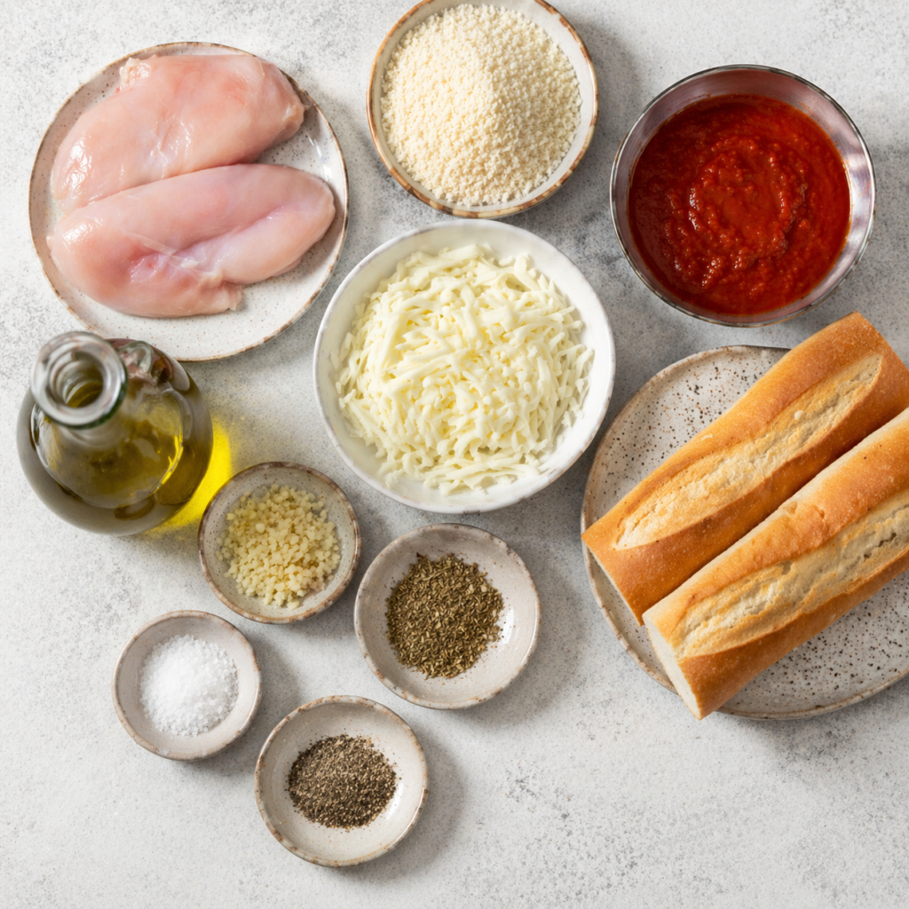 chicken parm sandwich