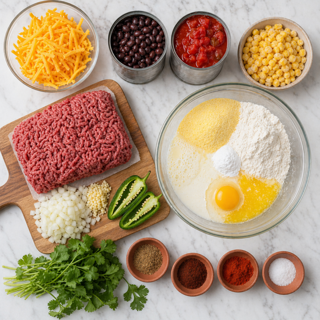 mexican cornbread casserole