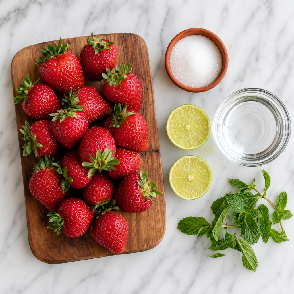 Strawberry Agua Fresca