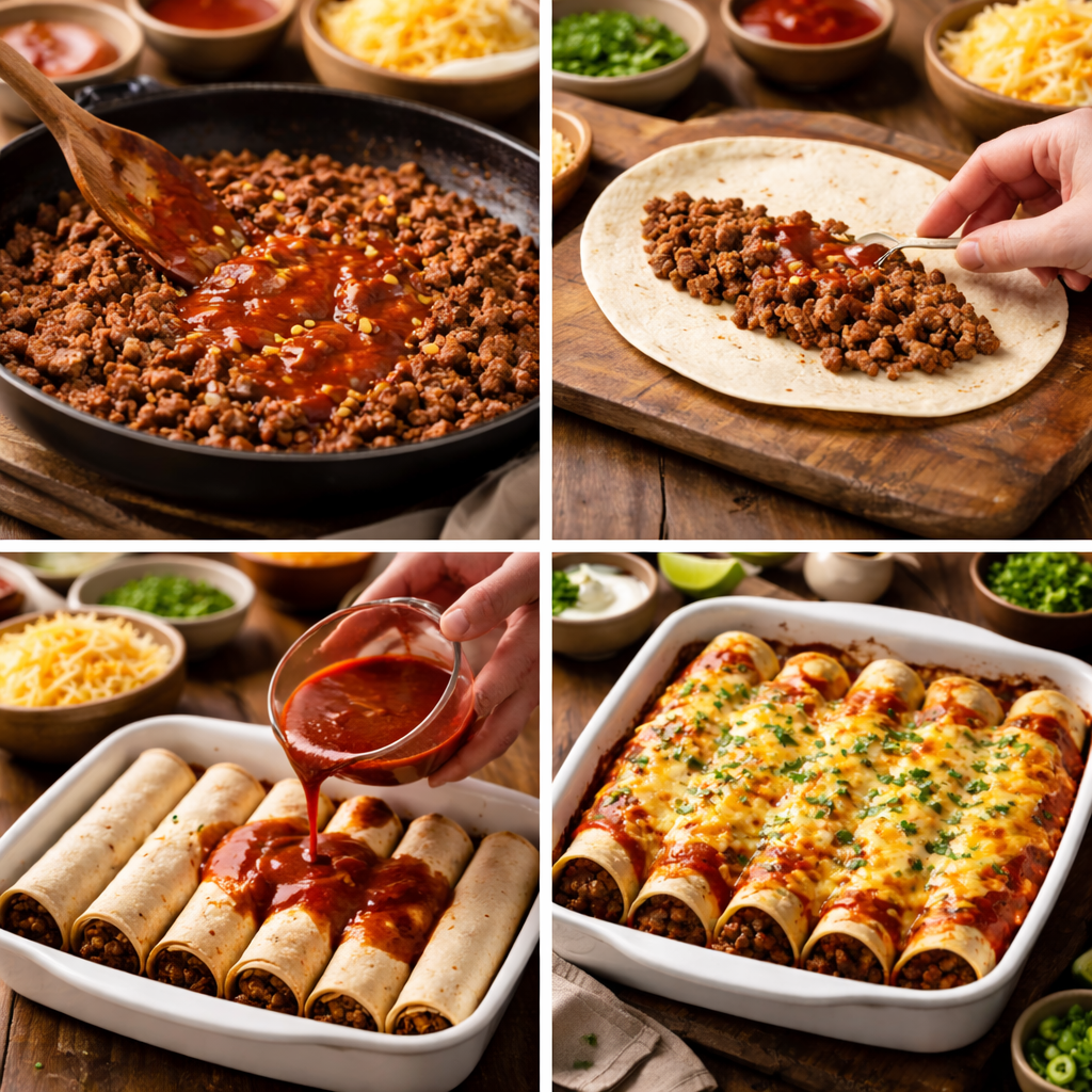 easy beef enchilada recipe