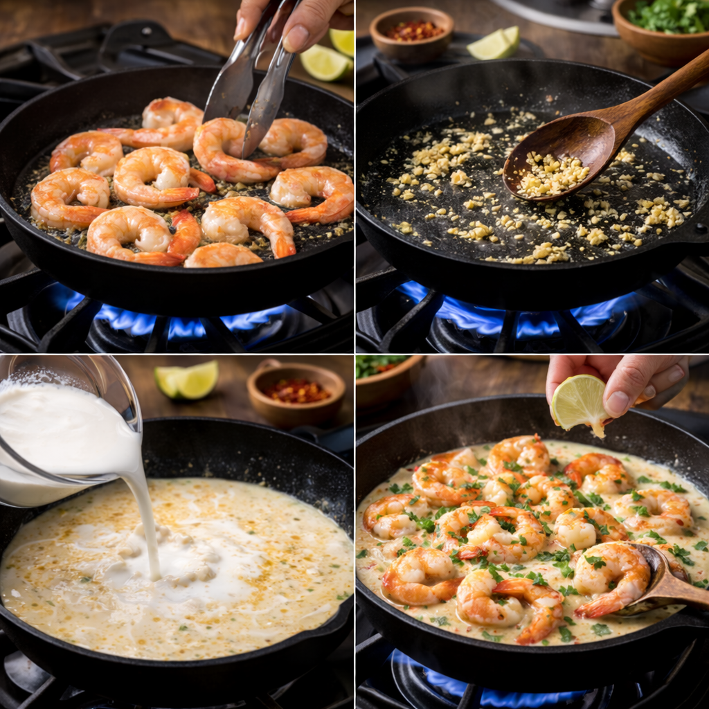 creamy coconut shrimp recipe