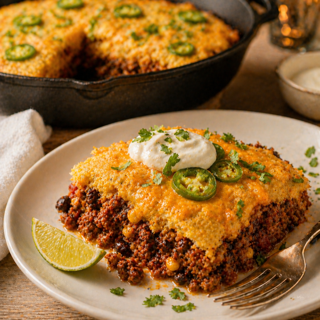mexican cornbread casserole