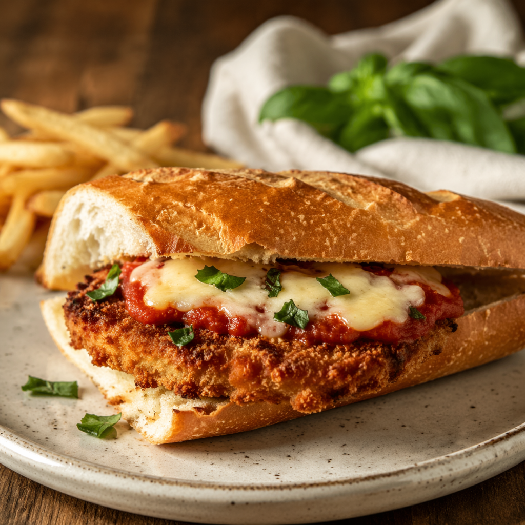 Chicken Parm Sandwich Recipe