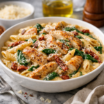 creamy tuscan chicken pasta