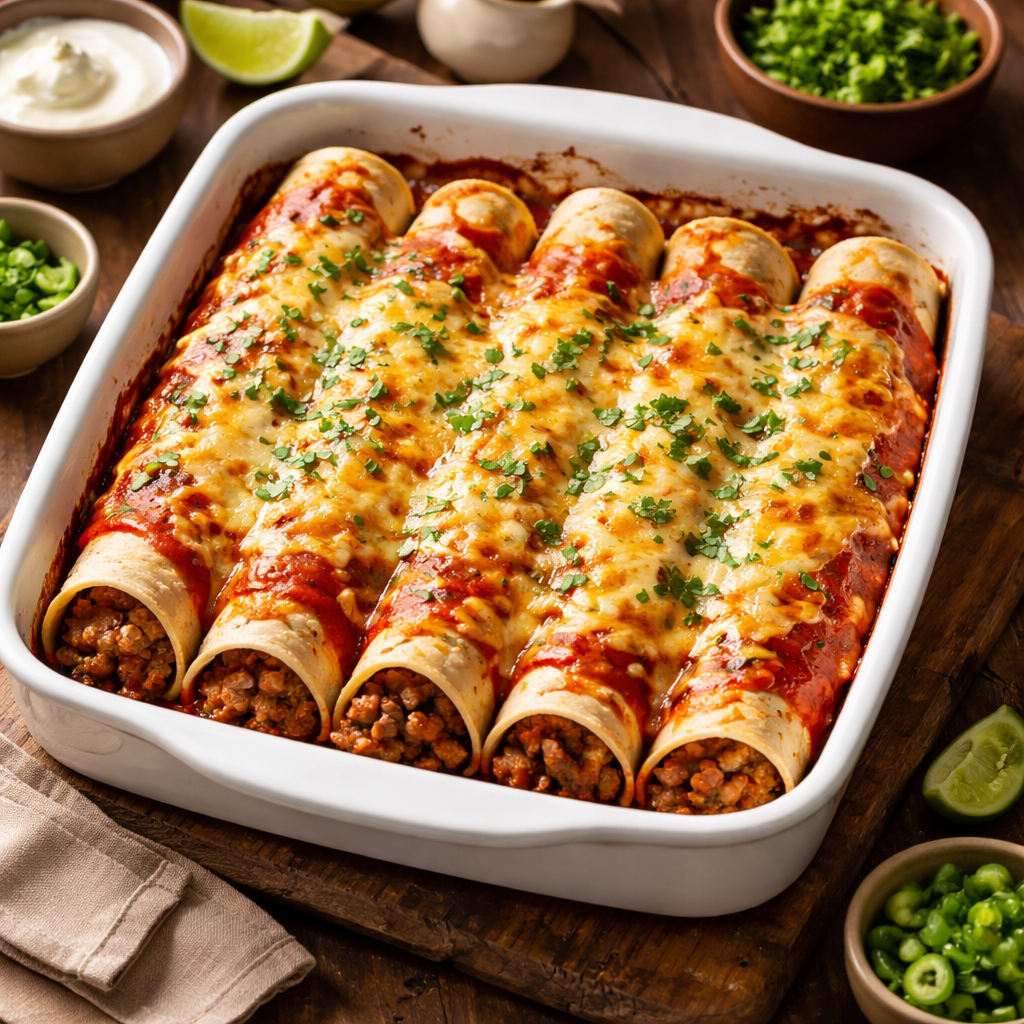 easy beef enchilada recipe