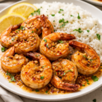 hawaiian garlic shrimp