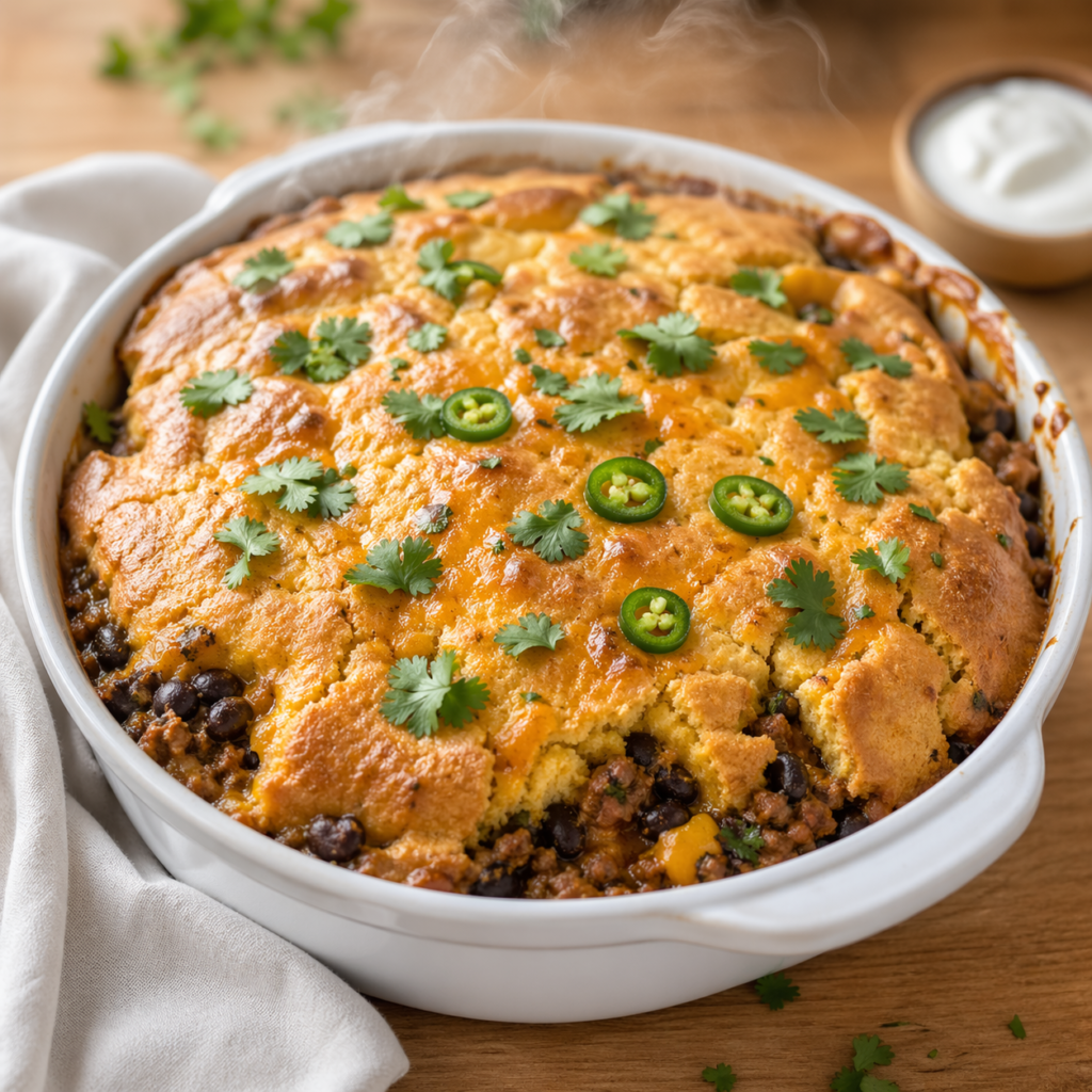 mexican cornbread casserole