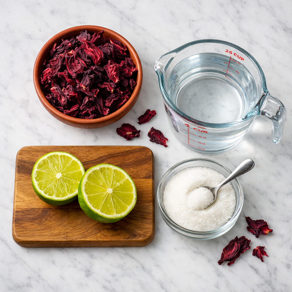 agua de jamaica recipe