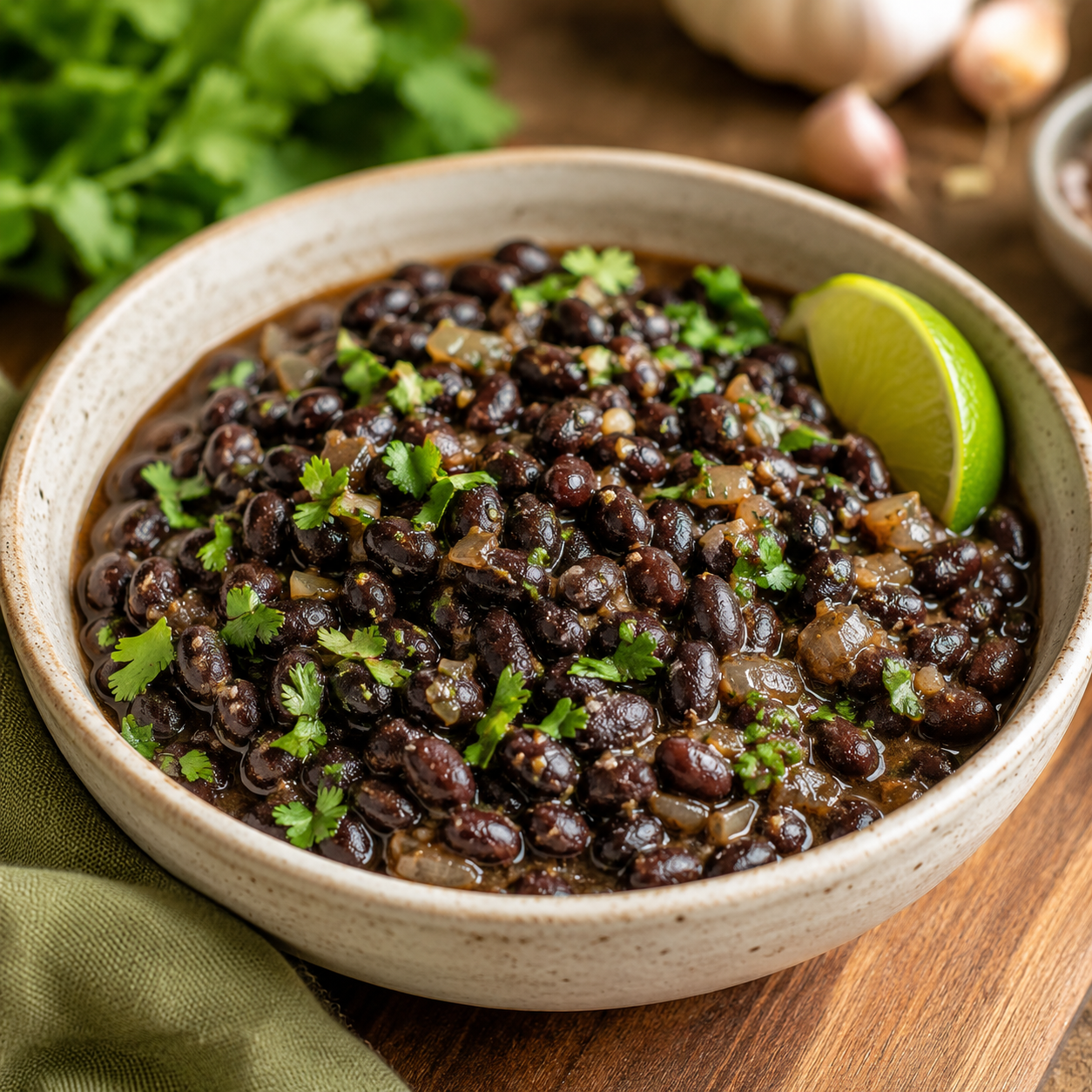 how do you cook black beans in a can