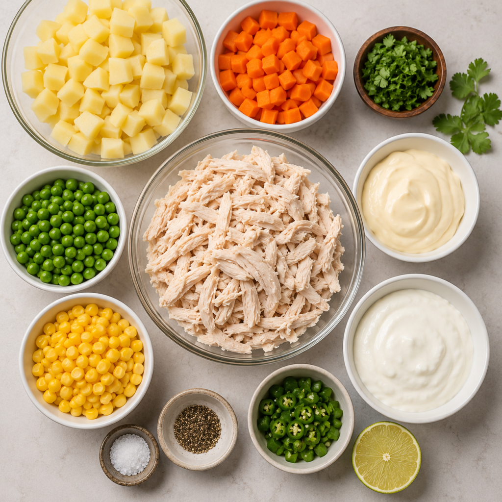 ensalada de pollo